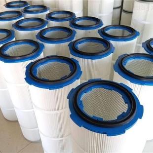 工业除尘滤芯滤筒六耳快拆静电喷涂喷塑粉末回收除尘器抛丸机滤芯