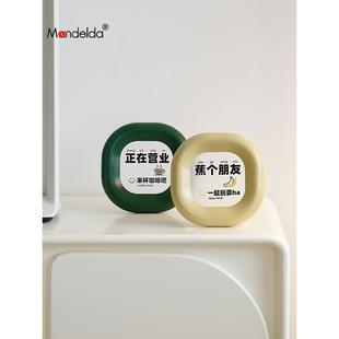 饰品 Mandelda欢迎回家摆件家居客厅玄关入户电视柜轻奢高档桌面装