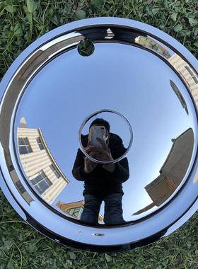 覆古新潮宝骏E100E200轮毂帽电动汽车12英寸镜面漆装饰钢环帽