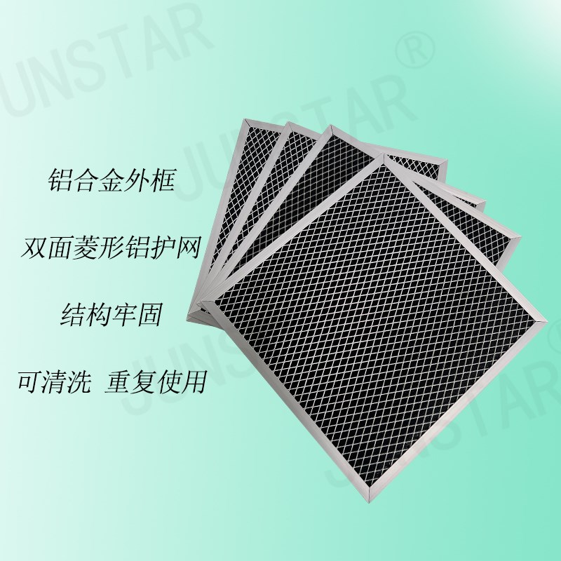 移动充电桩滤网进风口过滤网铝框45PPi防尘棉SVG集装箱储能防虫网