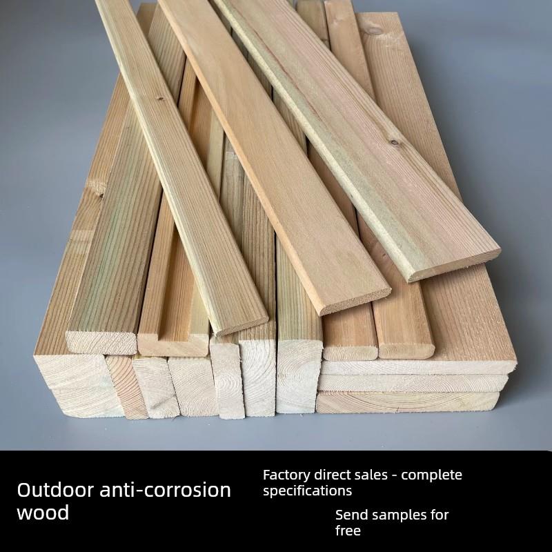 樟子松防腐木木板龙骨木条木方户外地板栅栏露台楼梯踏步板鸽子棚