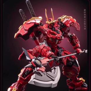 模寿卓越级甲斐之虎先祖效应合金成品模型moshow小红虎机甲模玩