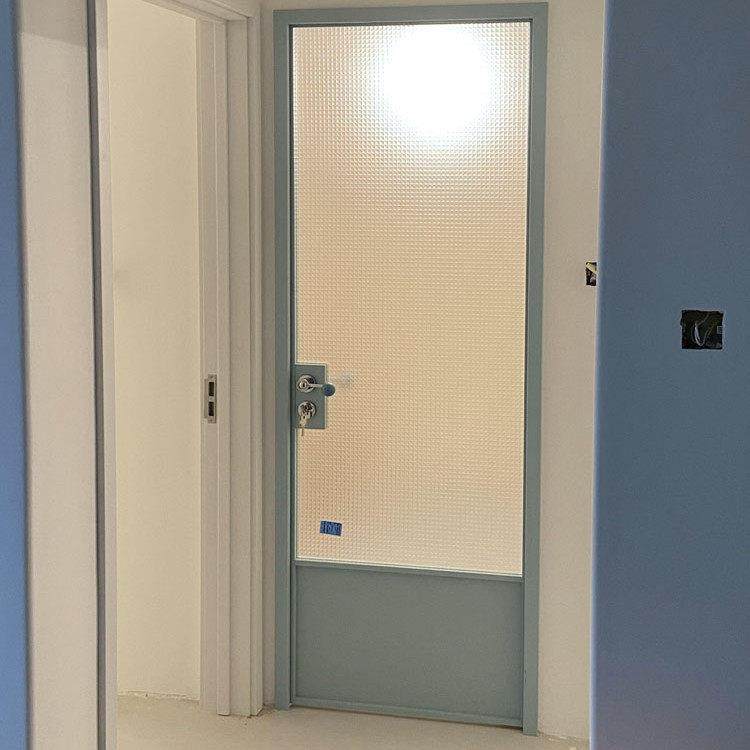 蓝色复古法式老钢窗卫生间平开门香梨压花铁丝玻璃厨房彩色玻璃门,全屋定制,卫生间门/厕所门,淘宝优惠券,粉丝福利购,淘宝优惠卷