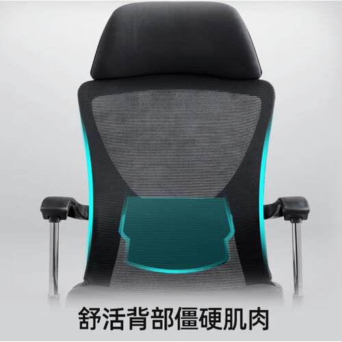 公员工可躺坐椅职员休办LG9001椅人体工学升午降转椅办公室带脚踏