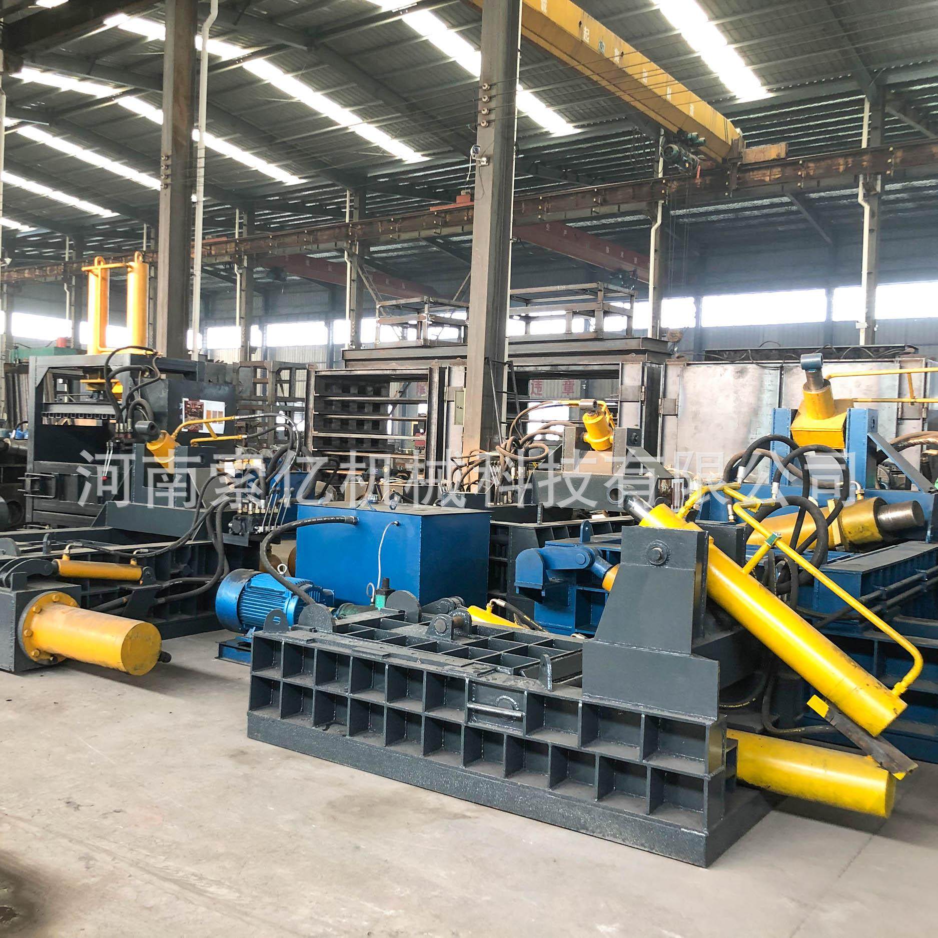 压500吨大型彩钢瓦压块机 卧式液油漆桶扁机 压废旧压铝材块设备,五金/工具,其他机械五金,淘宝优惠券,粉丝福利购,淘宝优惠卷