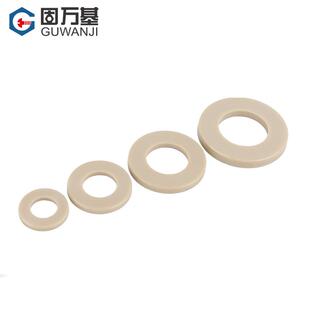 PEEK加高强度料垫片圆形大加厚垫螺丝平圈545超塑薄介子耐高温耐
