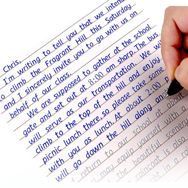 3pcs Writing Practice Copybook English Calligraphy Copybook