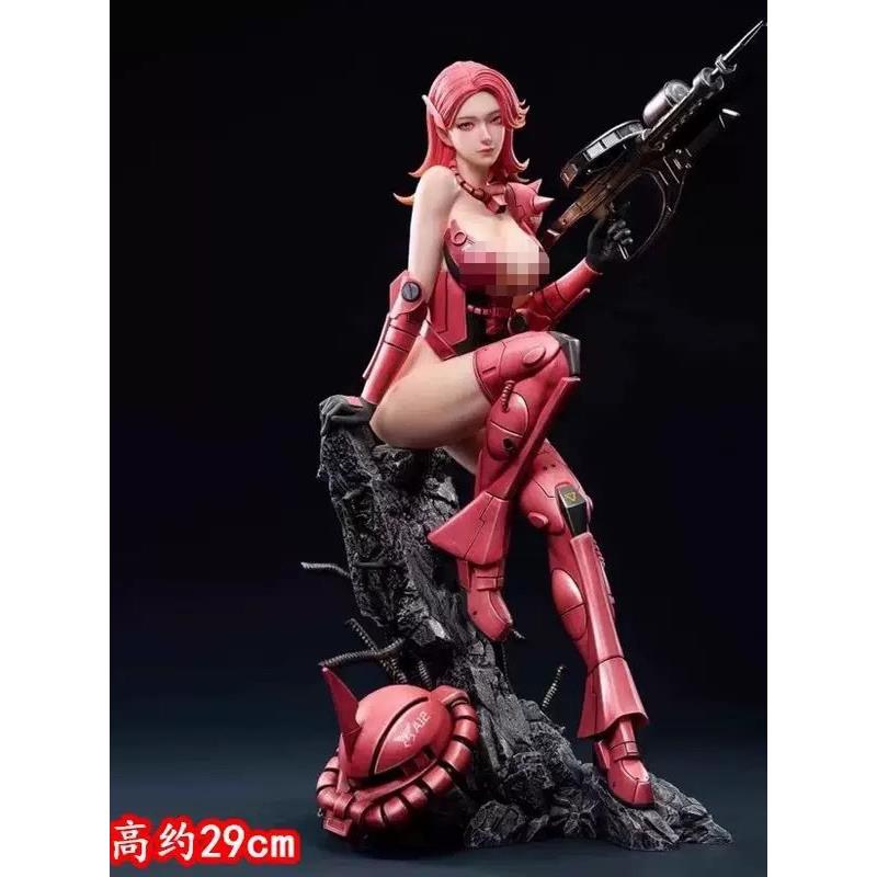 美少女 雕像 萨克少女 扎古机娘 钢弹机娘 手办模型