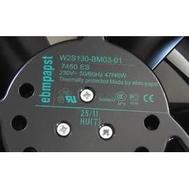 控制柜风扇W2S130-BM03-01耐高温7450ES轴流风机