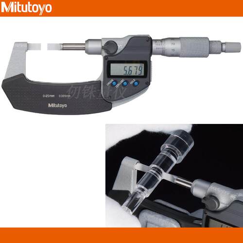 三丰叶片千分尺422-231-30BLM-50MX直进式0.75薄片型422-331-30