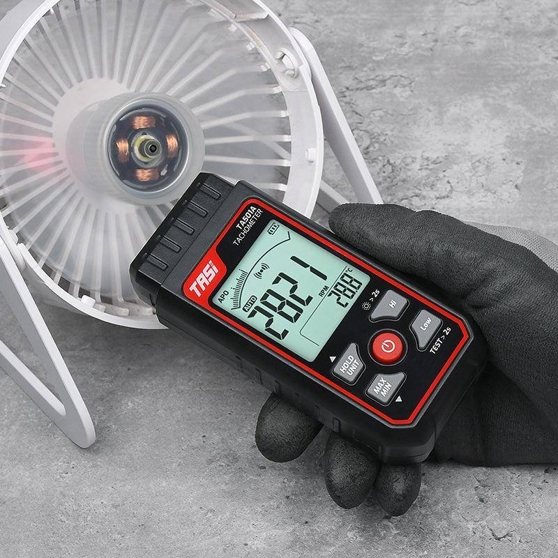 特安斯数字转速表TA501A数显光电式测速计电机仪器汽车马达转速计