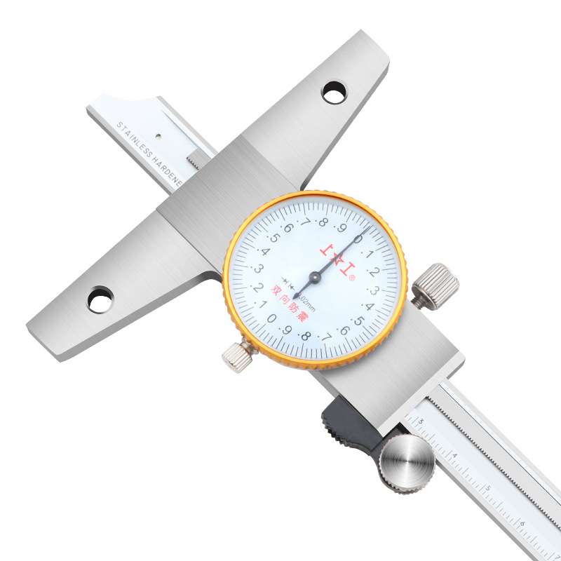 【上工带表深度卡尺】0-150 0-200 0-300 0.02精度带表深度卡尺