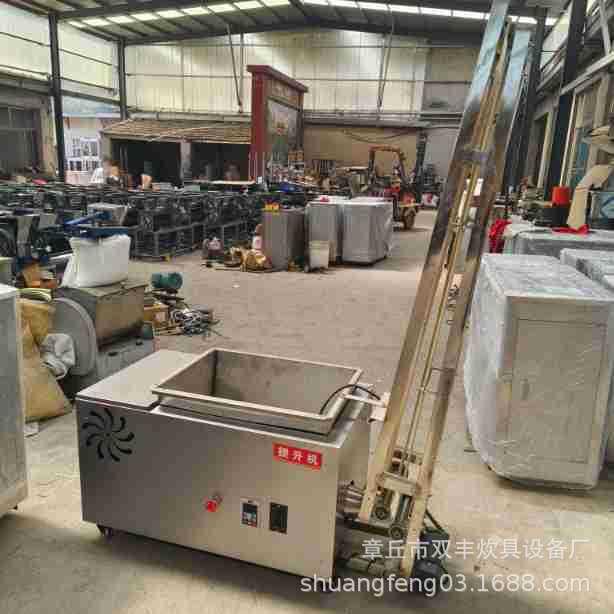 大型食堂专用馒头流水线馒头提升机不锈钢提升机图片