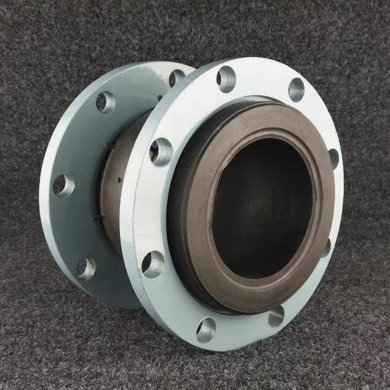 可曲绕式橡胶软连接，橡胶软接头，法兰式连接