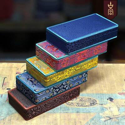 24*13*5结婚三金盒汉代风格云雷纹展示样品高级感首饰珠宝包装盒