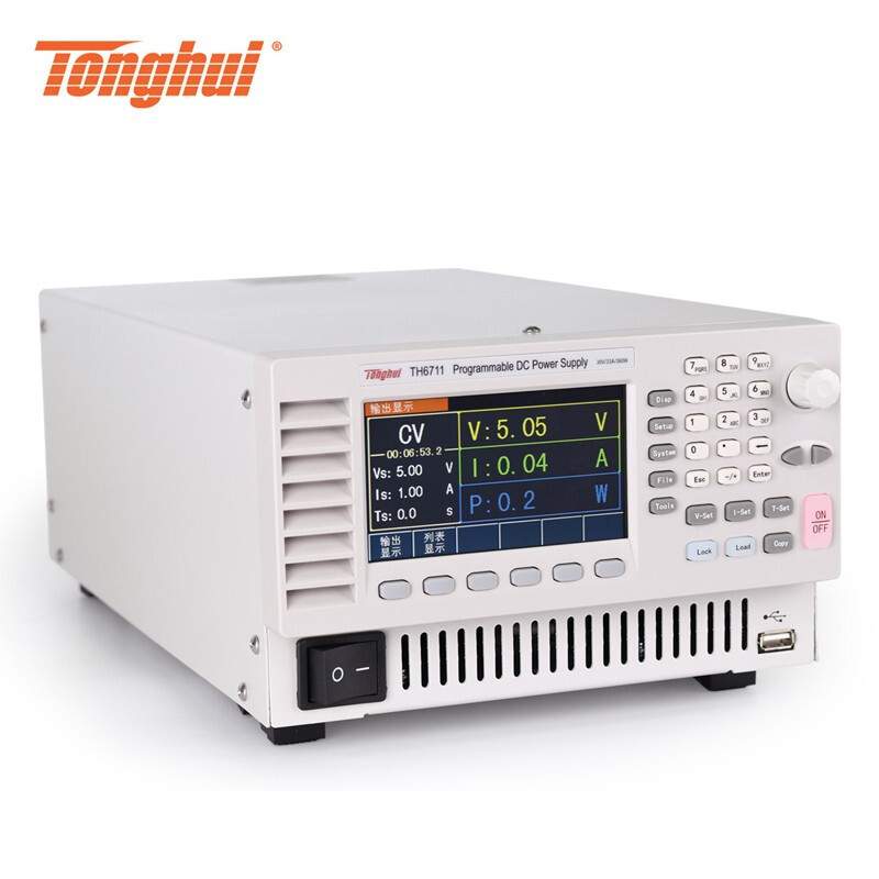 同惠TH6713可编程开关直流电源TH6711 6712单路输出30V/66A/720W