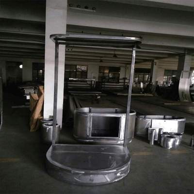 上海市金山区 钣金加工 工艺品加工 科技馆设备钣金加工