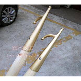 救生拉钩不锈钢救生艇篙钩船用艇钩铜质拉挂钩救生艇竿钩