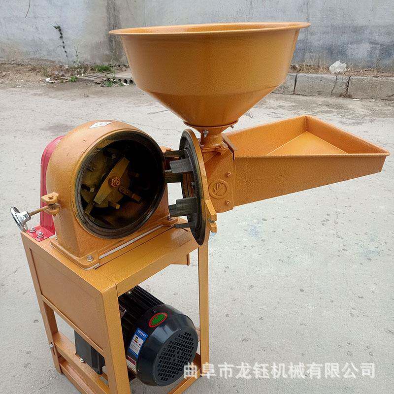 三相电花生碎破碎机五香面粉碎机大小茴香麻椒打粉细磨机
