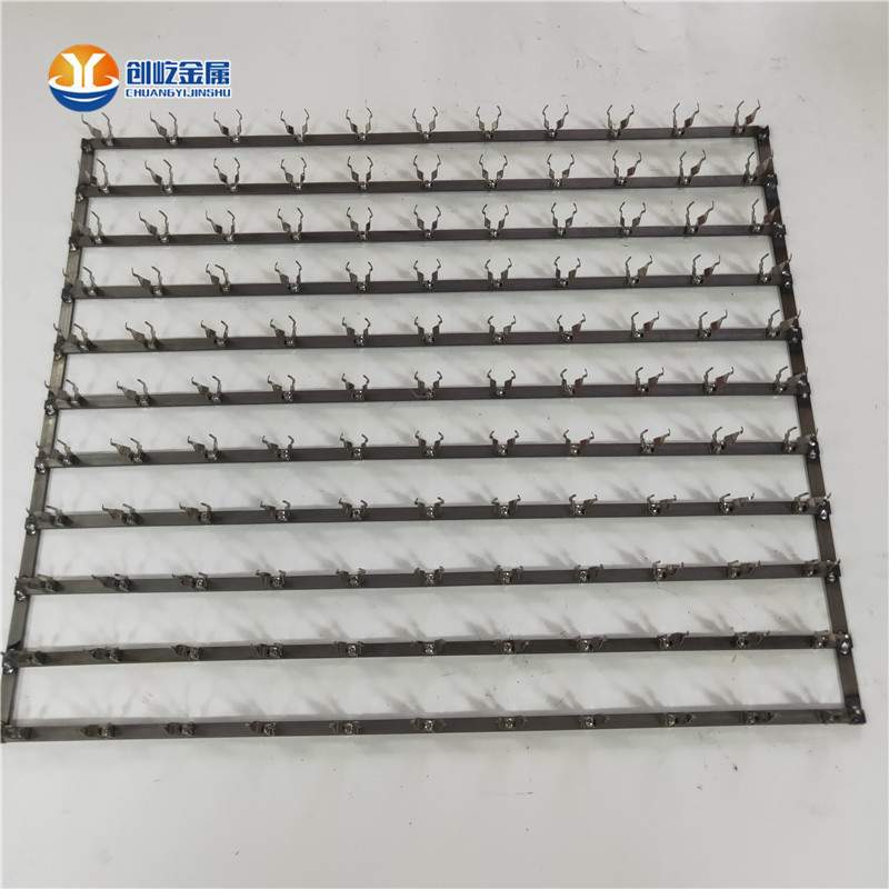 塑料件涂装线烤漆铁网片 500x500网盘排6排x7个CY327 102 21 121