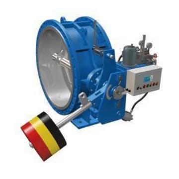 HBD743H重锤式液控缓闭止回蝶阀