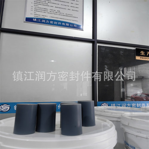 淡灰色聚四氟乙烯模压棒PTFE淡灰色浅灰色管材板材调色产品