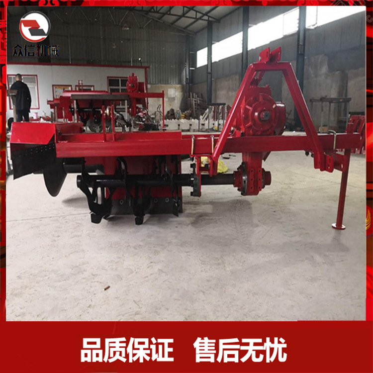 田埂打梗机水稻田筑埂机四轮拖拉机带加固单双边筑梗打梗修耕机