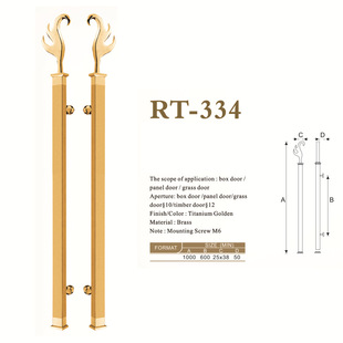 欧式酒店全铜拉手别墅玻璃门拉手豪华别墅大门拉手古铜色大拉手