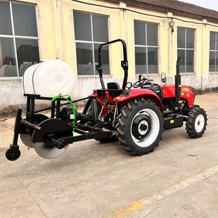 农村污水管道改造割缝机 拖拉机牵引式切缝机