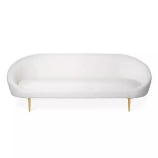 轻奢软装客厅布艺休闲三人沙发北欧经典设计师摄影工作室家具