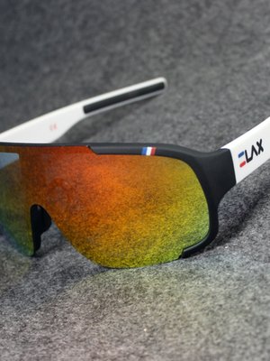 ELAX 2023新款男士女士时尚半框骑行眼镜运动户外自行车风镜单支