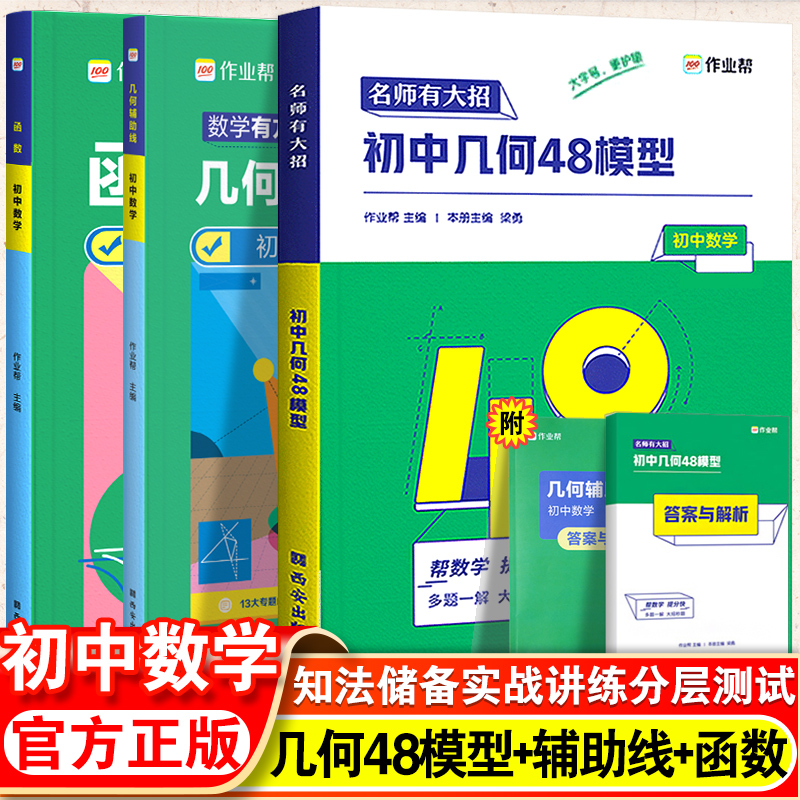 几何48模型+几何辅助线+函数