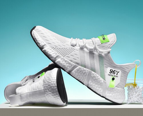 公鸡博士情侣款防臭透气运动鞋