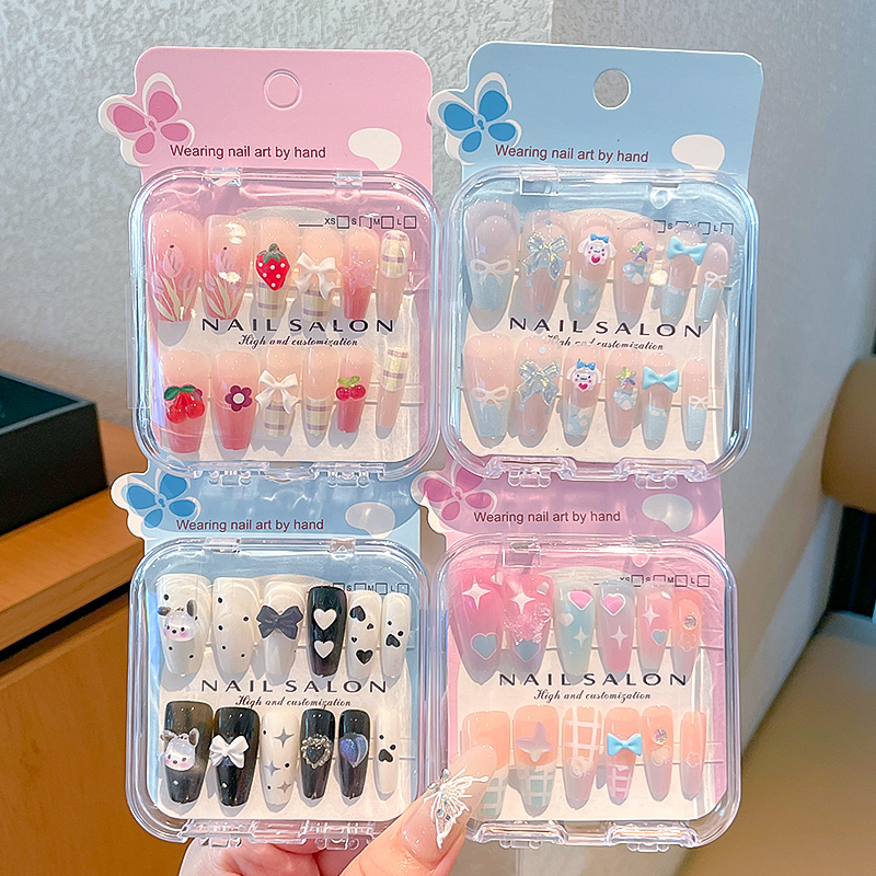 儿童穿戴甲美甲女童专用2025新款