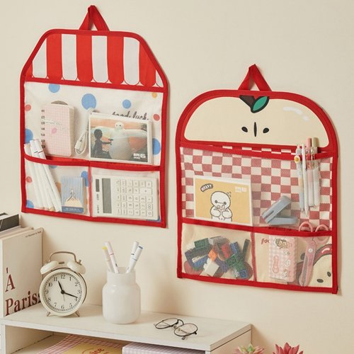 宿舍床边衣柜收纳挂袋