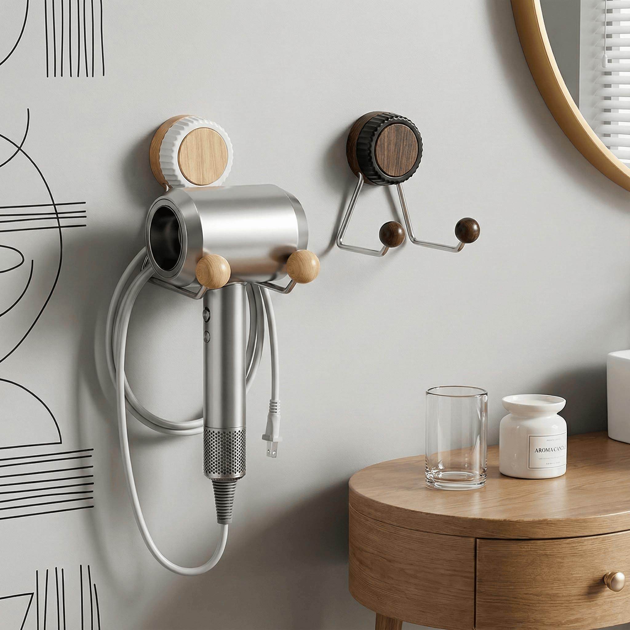 免打孔吹风机支架浴室卫生间壁挂电吹风挂架家用风筒收纳壁挂架子,家庭/个人清洁工具,吹风机置物架,淘宝优惠券,粉丝福利购,淘宝优惠卷