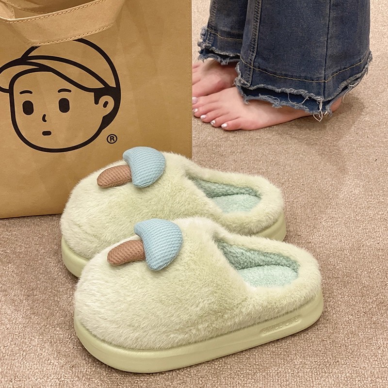 厚底棉拖鞋女士秋冬季2025新款