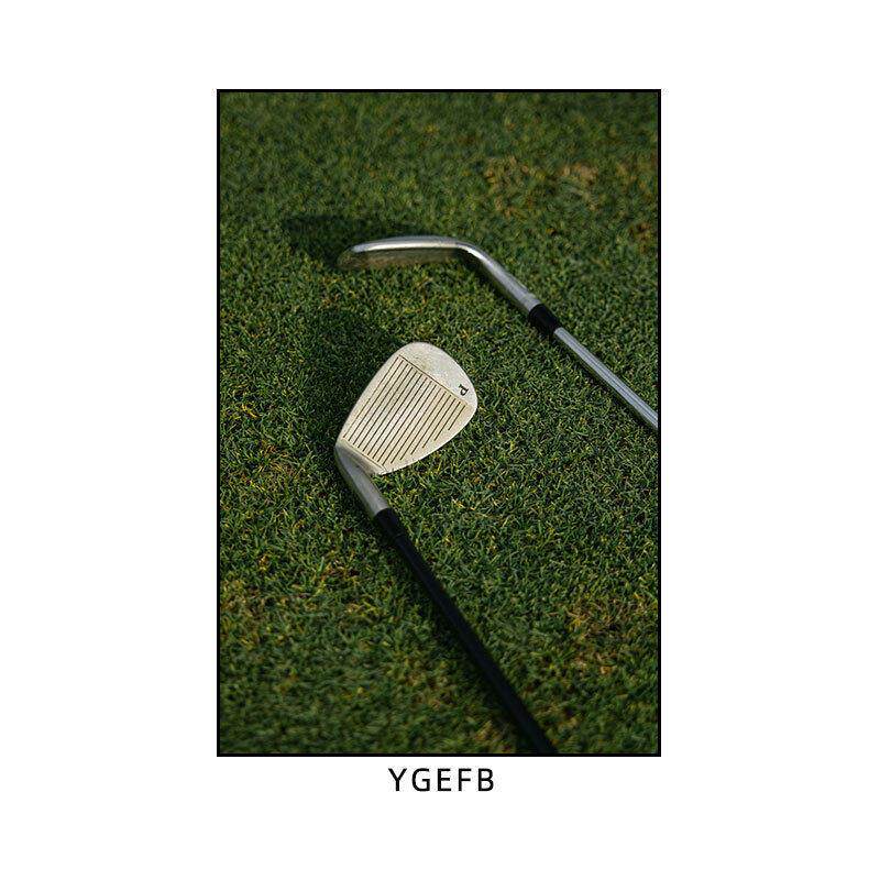 尔夫油画球场球杆体育运动明星酒店装饰画公室golf海报装饰画