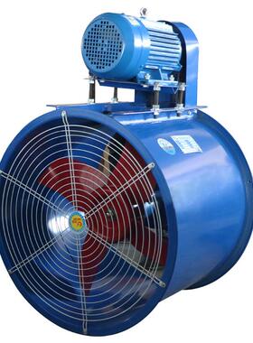 低噪音排烟风机kt40外置电机轴流风机喷漆工业排烟耐高温抽风机