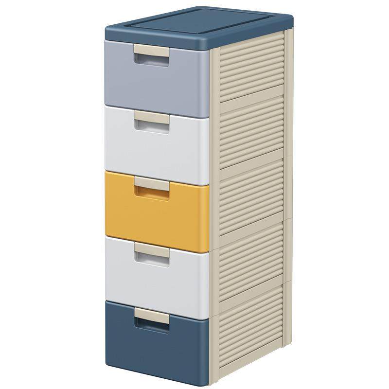 多尺寸新款夹缝收纳柜子抽屉式厨房缝隙多层卫生间窄储物柜置物架