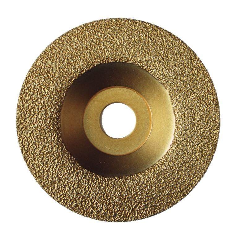 钎焊铸铁磨片金刚石碗磨片铸钢铸铁打磨片磨盘粗砂砂轮片36目