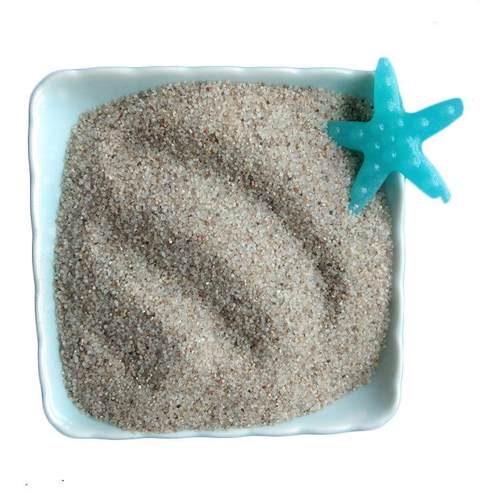 石英砂除锈污水处理厂家源头喷砂用磨料200目过滤石英砂肌理画