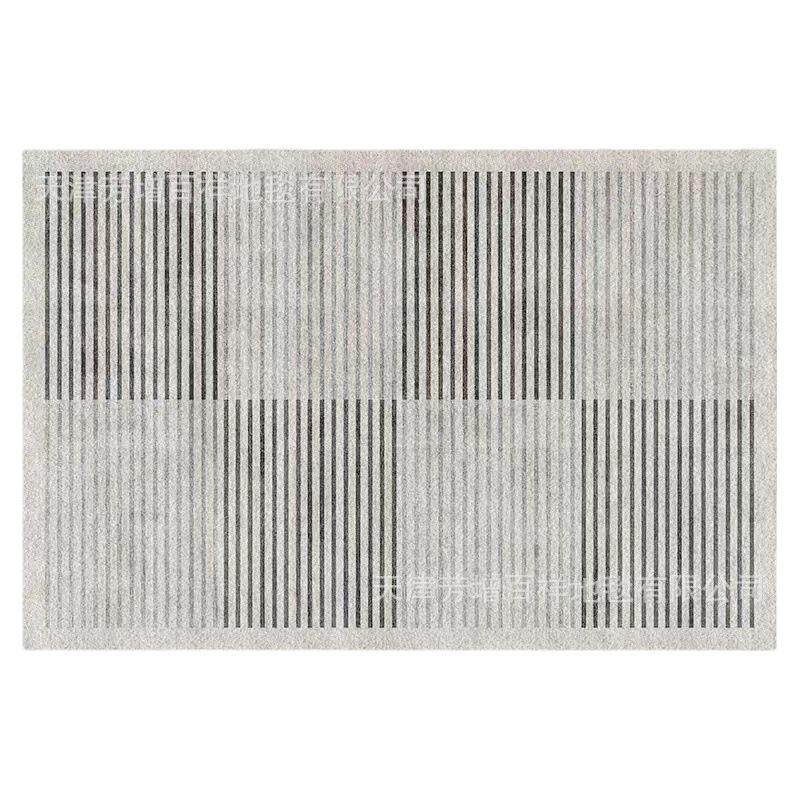 日式客厅地毯侘寂风茶几毯现代简约卧室满铺床边地垫轻奢高级感dm