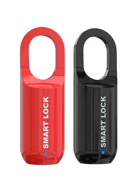 箱包指纹挂锁家具锁USB充电超长待机密码箱背包锁smartlock