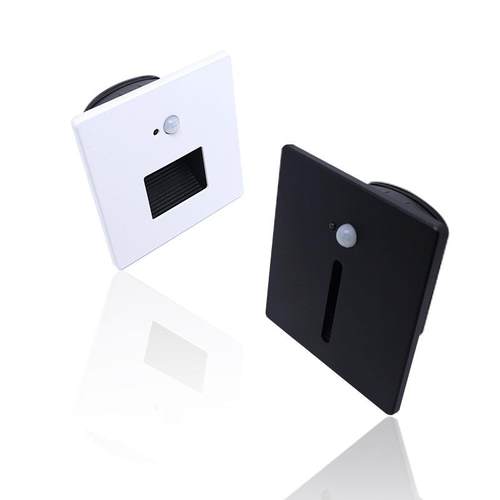 地脚灯户外室内智能感应嵌入式过道墙角楼梯磁吸面板86盒地脚灯