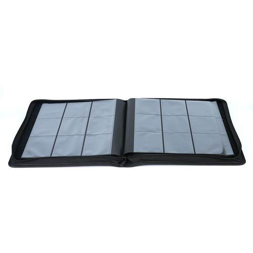 PU卡册纯色皮质封面九格卡册多色可选款式多样防水固定页卡册