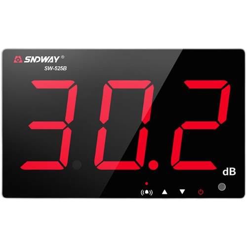 壁挂式噪音计SW-525/526A分贝仪测量噪音仪高精度噪声测试