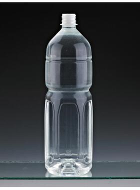 PET瓶耐热耐高温瓶塑料饮料瓶酱料瓶 1500ml圆瓶 100只/箱 配盖