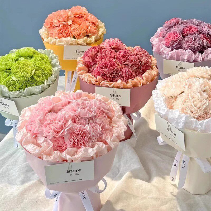 速发永妇花康乃馨花束花香皂花束生礼送妈妈闺蜜生日节物