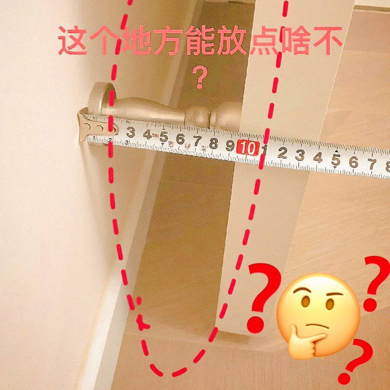 速发后门收纳神器!卫生间夹小置物架落地洗手间墙角厕所缝推车收